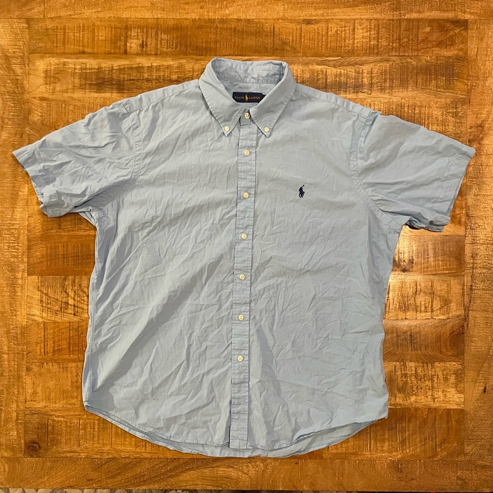 Ralph Lauren Short Sleeve Button Down Shirt - Picture 2 of 5